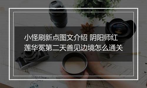 小怪刷新点图文介绍 阴阳师红莲华冕第二天善见边境怎么通关