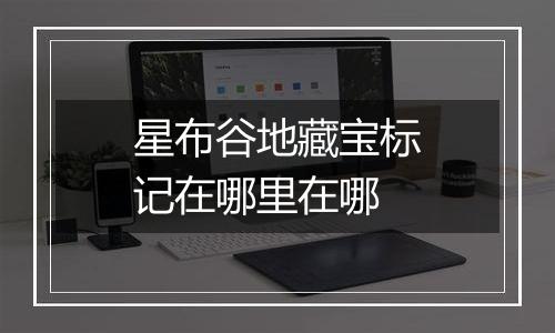 星布谷地藏宝标记在哪里在哪
