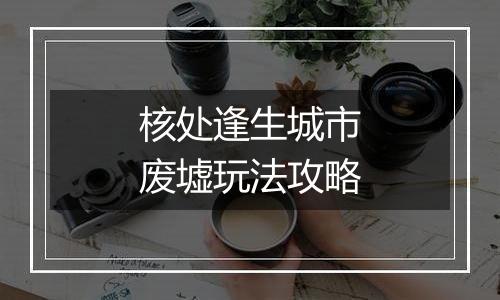 核处逢生城市废墟玩法攻略