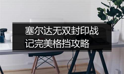 塞尔达无双封印战记完美格挡攻略